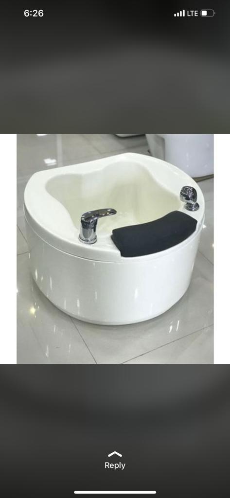 MASSEUR DE PIED EN PORCELAINE BLANCHE